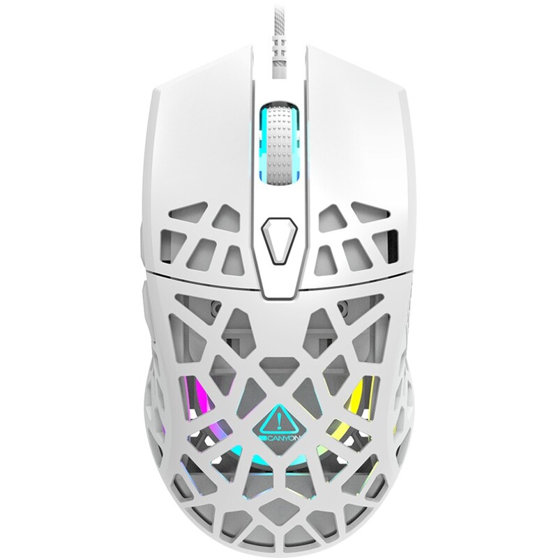 Мышь Canyon Puncher CND-SGM20W White USB