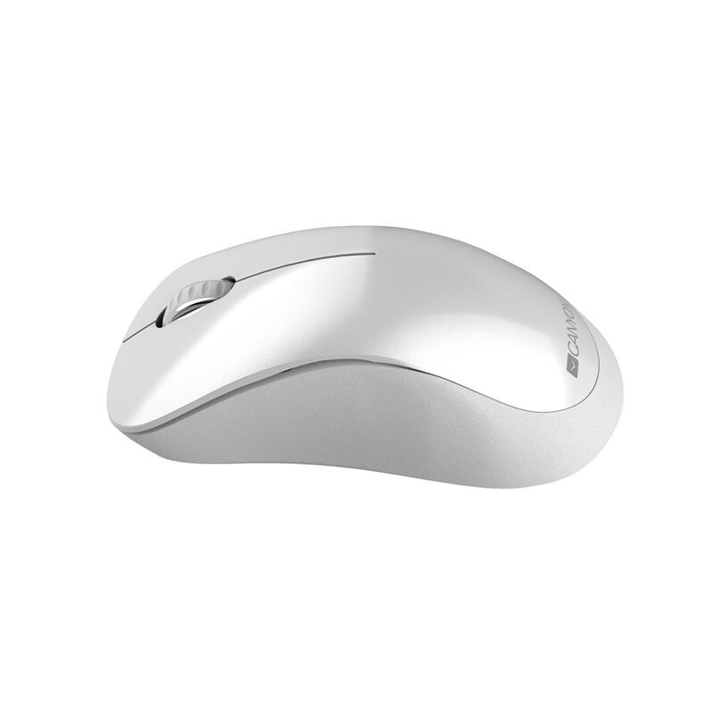 Мышь беспроводная Canyon CNE-CMSW11PW Pearl White/Grey USB