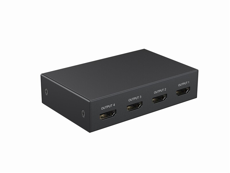 Розгалужувач HDMI сигналу Cablexpert (DSP-HDMI4K-4P-01)