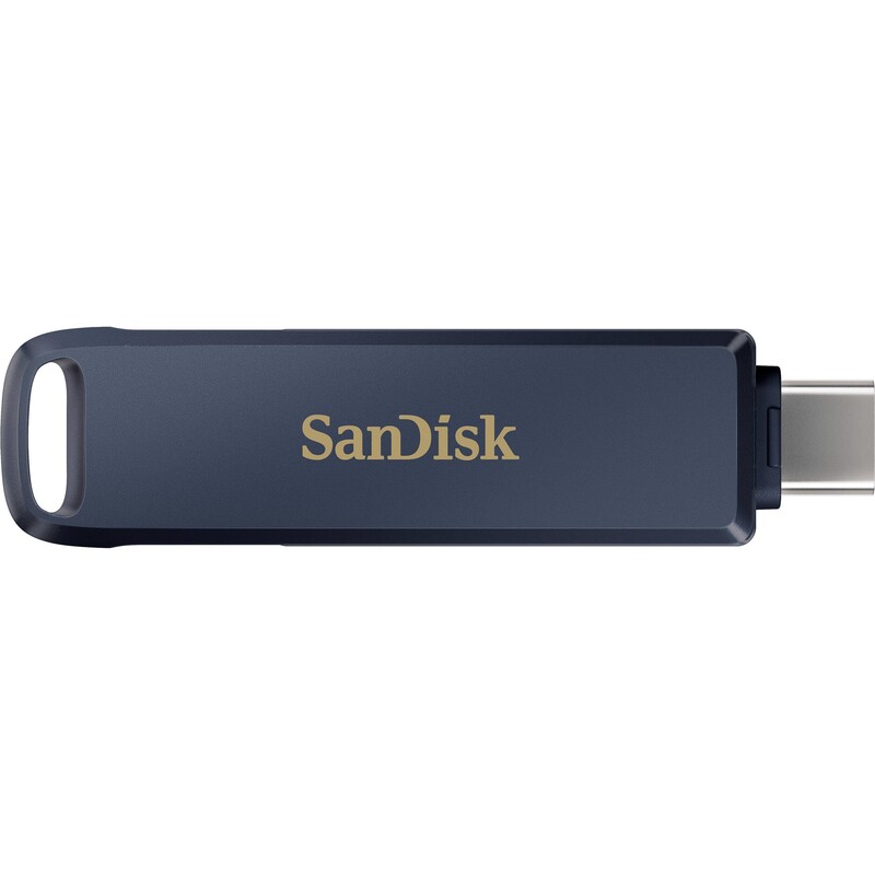 Флеш-накопичувач USB 128GB Type-C/Lightning SanDisk Phone Drive for iPhone Metallic Sky (SDIXD0N-128G-GN6NE)