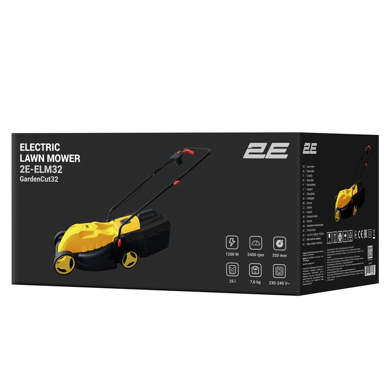Газонокосилка 2E GardenCut 32 (2E-ELM32)