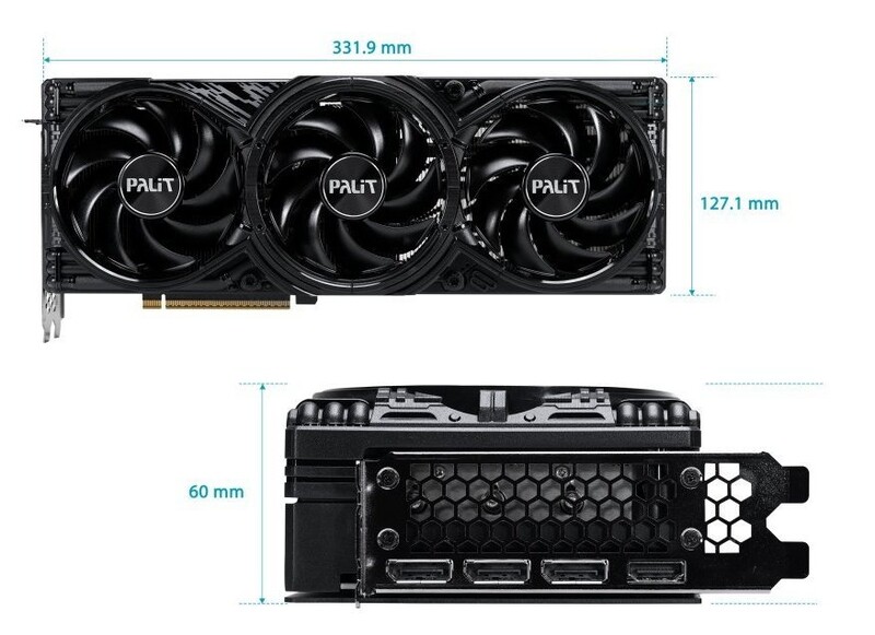 Відеокарта GF RTX 5080 16GB GDDR7 GamingPro OC V1 Palit (NE75080S19T2-GB2031Y)