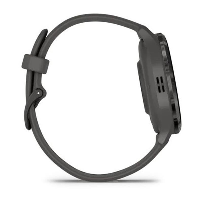 Смарт-годинник Garmin Venu 3s Slate Stainless Steel Bezel with Pebble Gray and Silicone Band (010-02785-00)