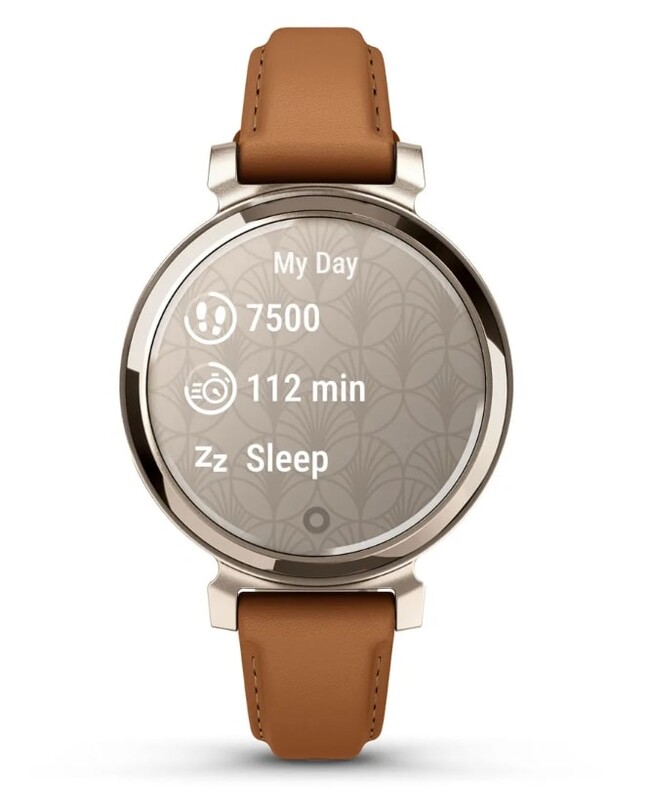 Смарт-годинник Garmin Lily 2 Classic Cream Gold with Tan Leather Band (010-02839-02)