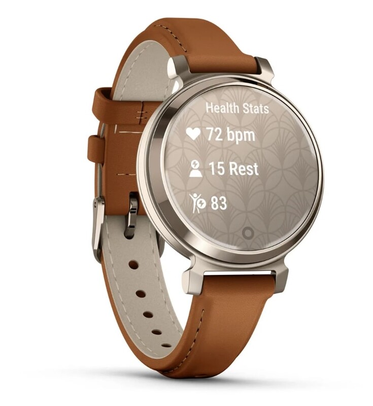 Смарт-годинник Garmin Lily 2 Classic Cream Gold with Tan Leather Band (010-02839-02)