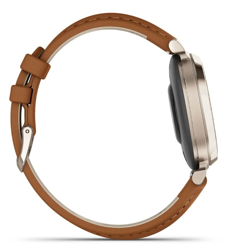 Смарт-годинник Garmin Lily 2 Classic Cream Gold with Tan Leather Band (010-02839-02)