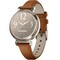 Фото - Смарт-годинник Garmin Lily 2 Classic Cream Gold with Tan Leather Band (010-02839-02) | click.ua