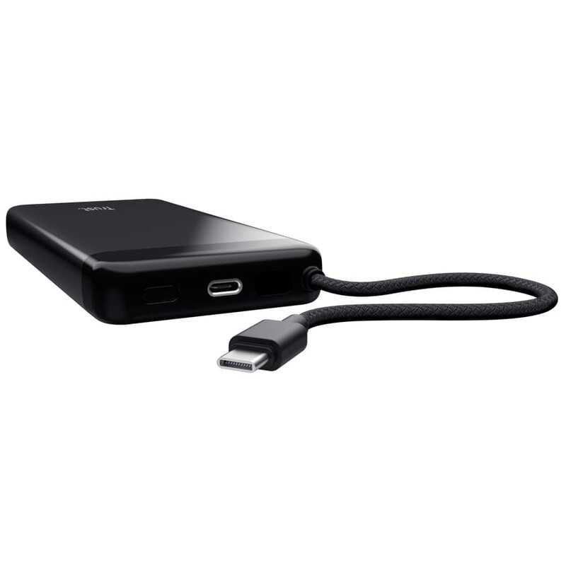 Універсальна мобільна батарея Trust Fiera 20000mAh 20W Black (25881)