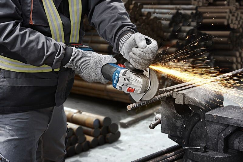 Шліфмашина Bosch Professional GWS 18V-8 (0.601.9N9.021)