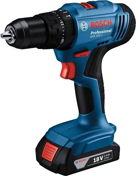 Дрель-шуруповерт Bosch Professional GSB 183-LI 18В (0.601.9K9.101)