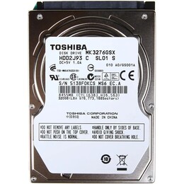 Накопичувач HDD 2.5" SATA 320GB Toshiba 5400rpm 8MB (MK3276GSX) гар. 12 мiс. Refurbished