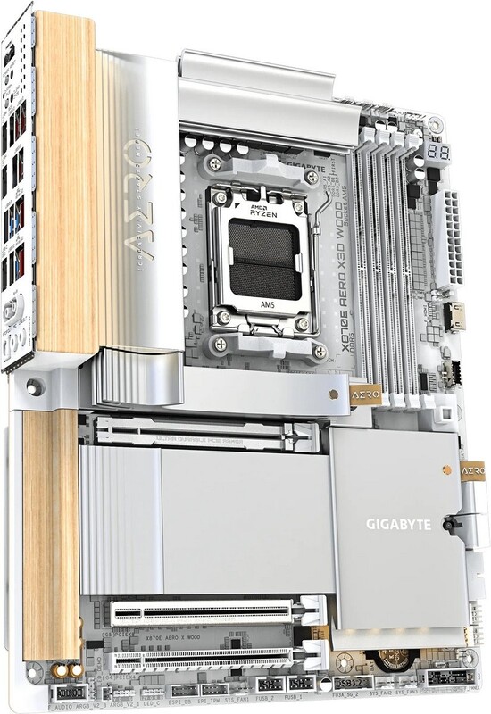 Материнская плата Gigabyte X870E Aero X3D Wood Socket AM5