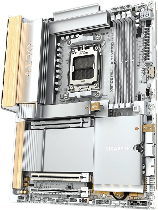 Материнская плата Gigabyte X870E Aero X3D Wood Socket AM5