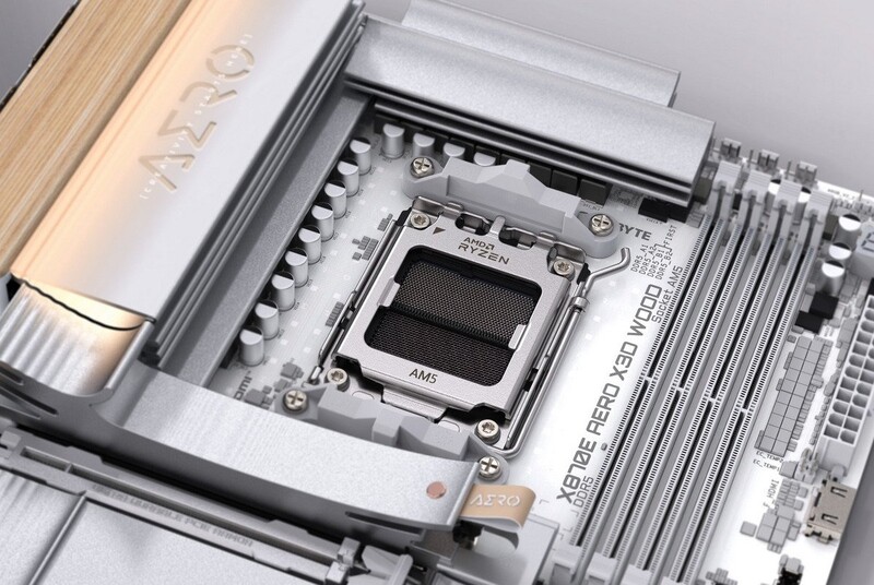 Материнская плата Gigabyte X870E Aero X3D Wood Socket AM5