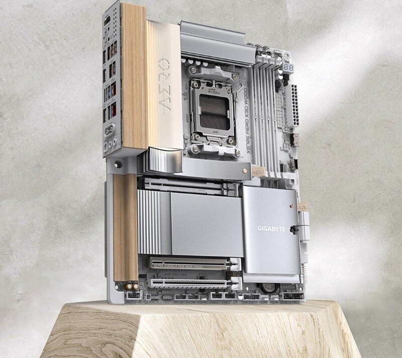 Материнская плата Gigabyte X870E Aero X3D Wood Socket AM5