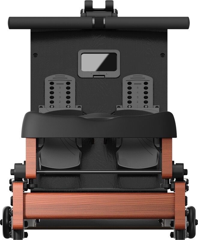 Гребный тренажер KingSmith WR20 Walnut Wood