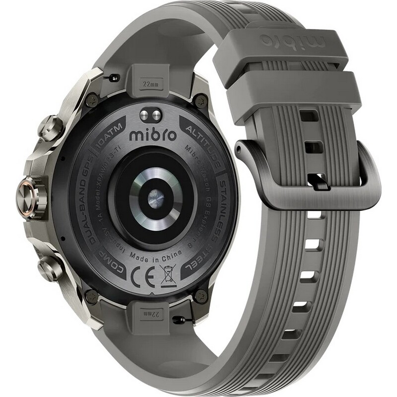 Смарт-часы Mibro GS Explorer S Titanium Silicone