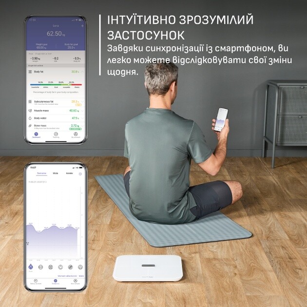 Ваги підлоговi Tefal GoodVibes Sport BM9740F0