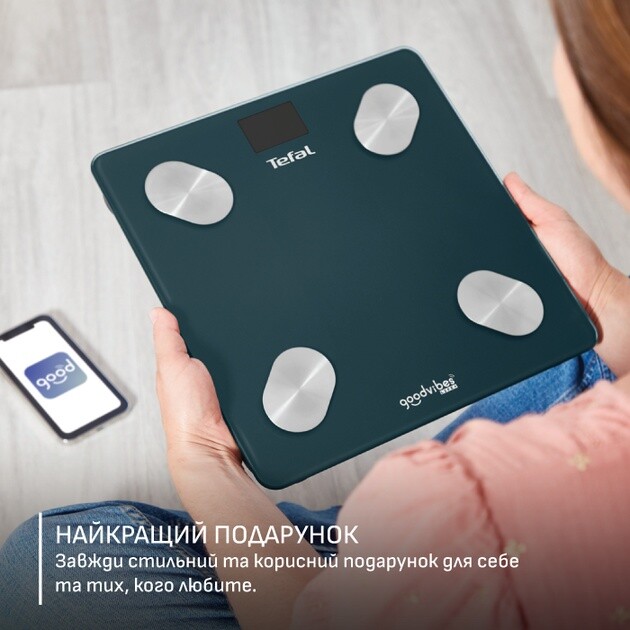 Ваги підлоговi Tefal GoodVibes Life+ BM9720F0