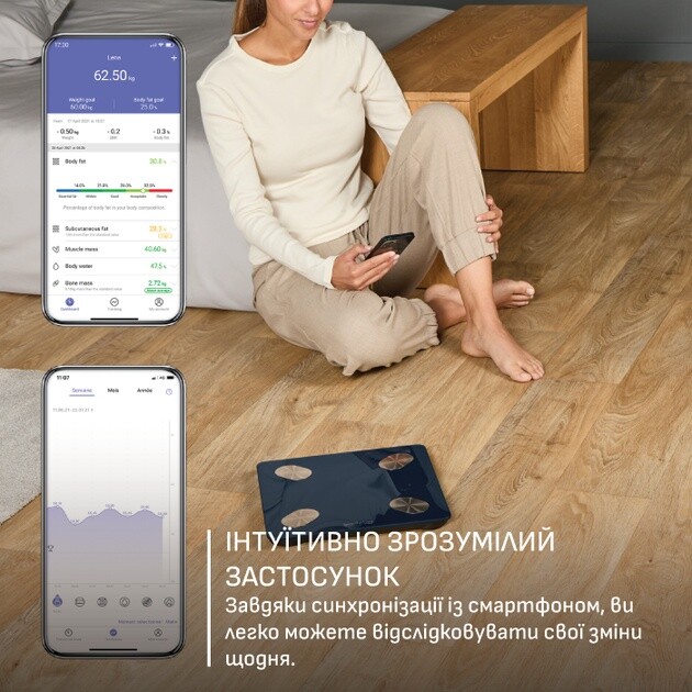 Ваги підлоговi Tefal GoodVibes Life+ BM9720F0