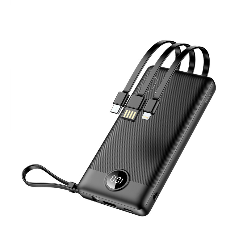Універсальна мобільна батарея Veger W1116 10000mAh (W1116.black)