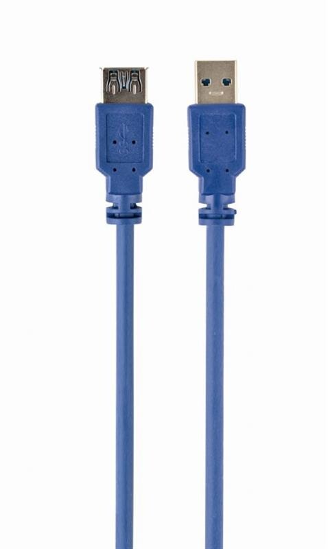 Кабель Gembird (CCP-USB3-AMAF-10) USB 3.0 AM/AF 3.0 м, синий, Premium