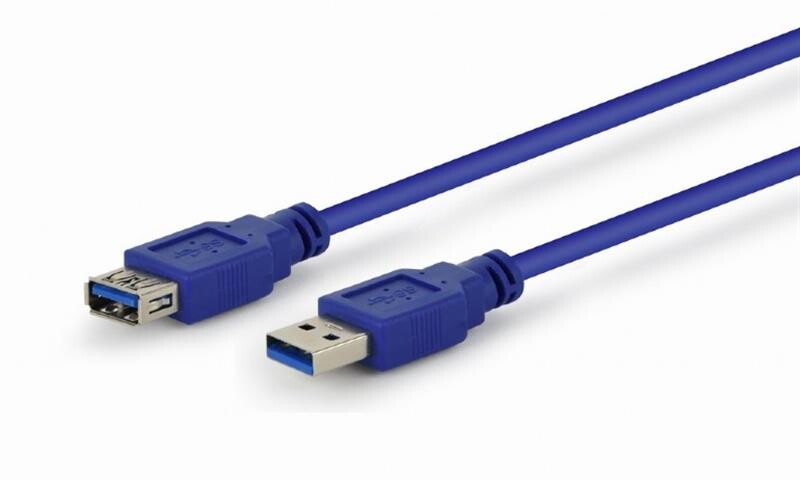 Кабель Gembird (CCP-USB3-AMAF-10) USB 3.0 AM/AF 3.0 м, синий, Premium