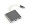 Фото - Адаптер Cablexpert (A-CM-HDMIF-02-SG) USB-C - HDMI/USB/USB-C | click.ua