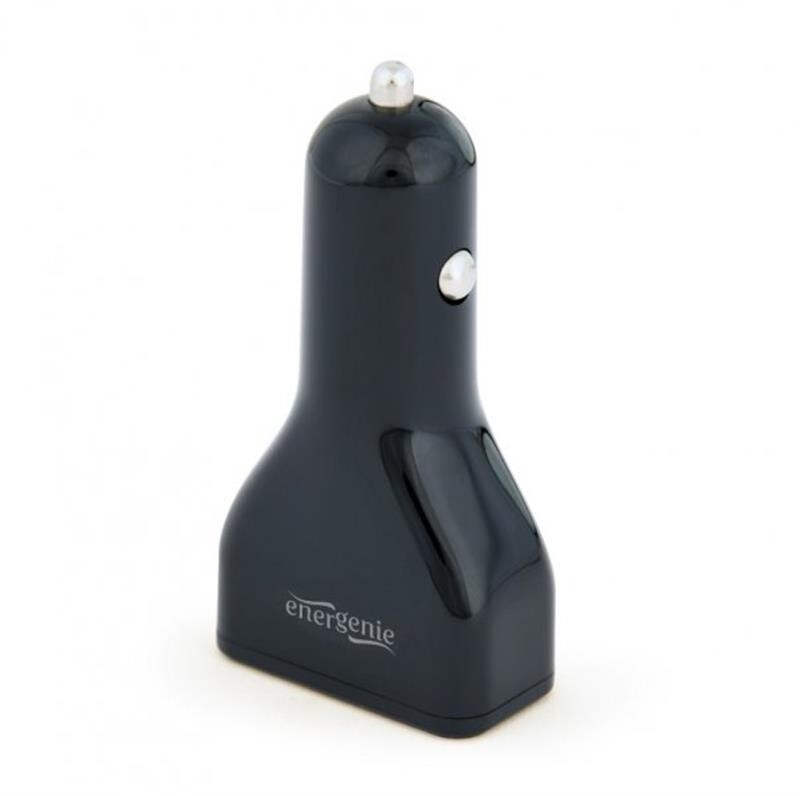 Автомобильное зарядное устройство EnerGenie (4USBх4.8A) Black (EG-U4C4A-CAR-01)