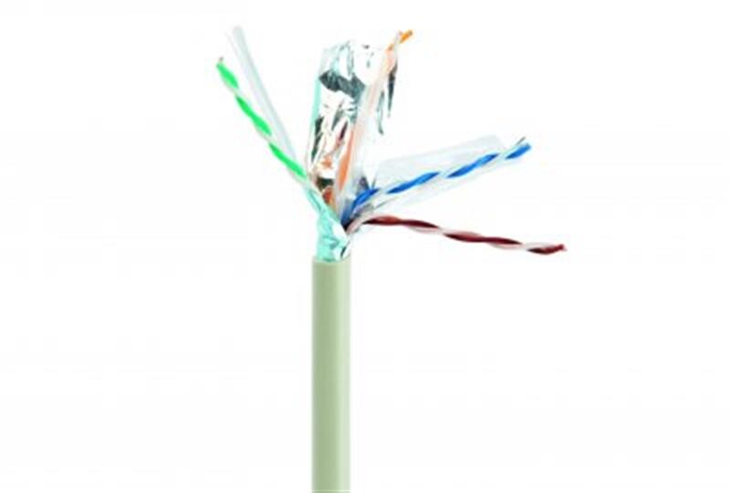 Кабель вита пара Cablexpert FTP (FPC-6004-SOL/100) CAT6, алюміній під міддю (CCA з AWG24),одножильний, екранований фольгою, 100м