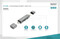 Фото - Картридер Digitus 3-в-1 Silver (DA-70886) | click.ua