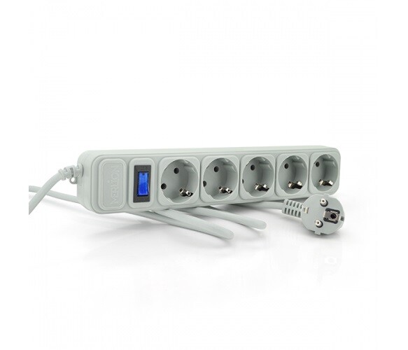 Фільтр живлення Merlion G518/08846 5 розеток 1,8м сірий