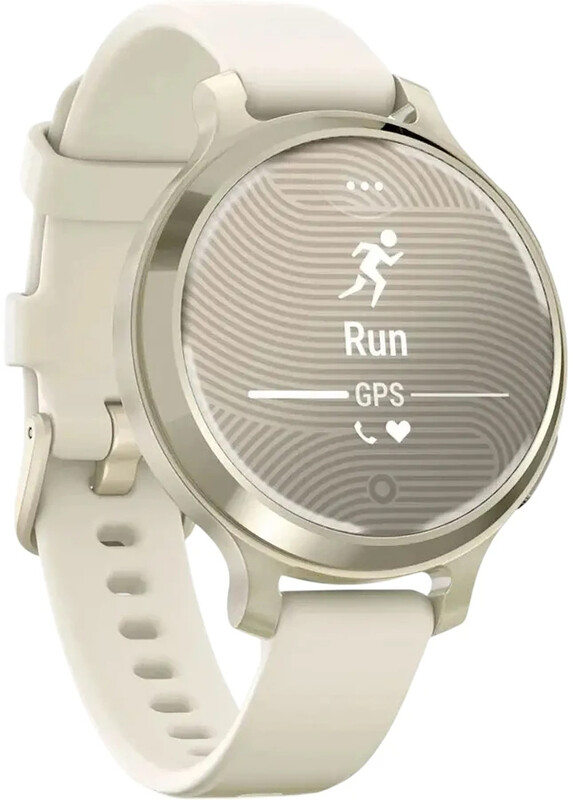 Смарт-годинник Garmin Lily 2 Active Lunar Gold with Bone Silicone Band (010-02891-00)