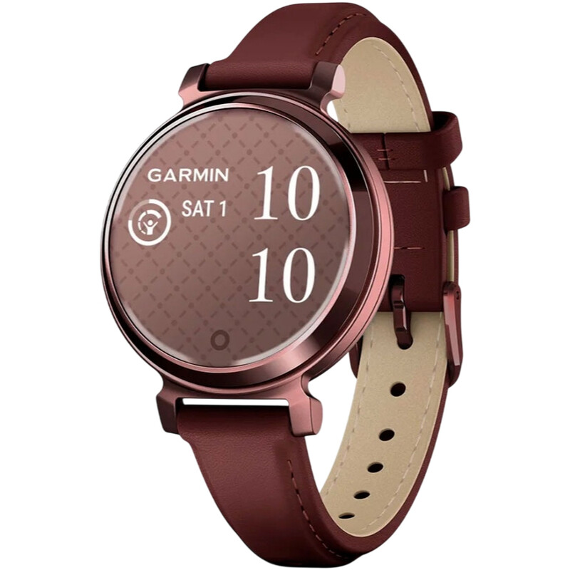 Смарт-часы Garmin Lily 2 Classic Dark Bronze with Mulberry Leather Band (010-02839-03)
