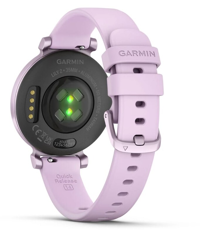 Смарт-часы Garmin Lily 2 Metallic Lilac with Lilac Silicone Band (010-02839-01)