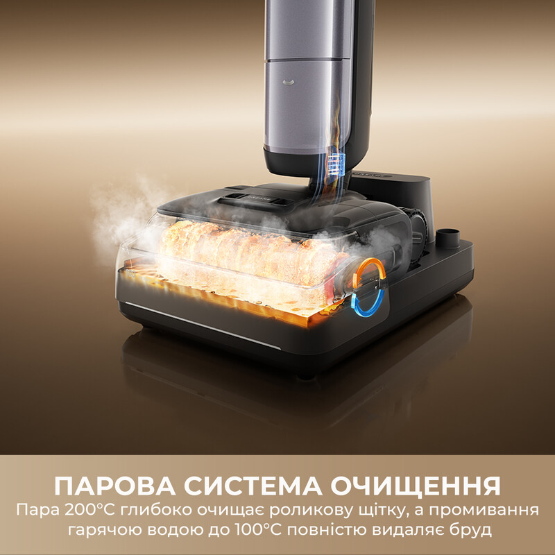 Аккумуляторный моющий пылесос Dreame H16 Pro Steam (HHR48F)