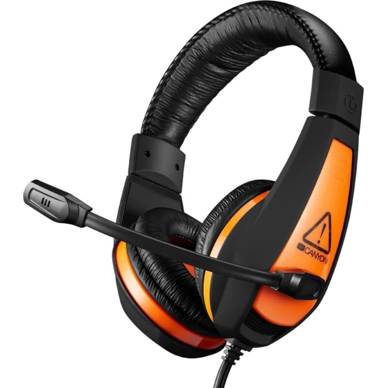 Навушники Canyon CND-SGHS1A Black/Orange
