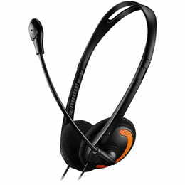 Гарнитура Canyon CNS-CHS01BO Black/Orange