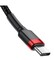 Фото - Кабель Baseus Cafule USB-C-USB-C, PD2.0 60W 1м Black/Red (CATKLF-G91) | click.ua