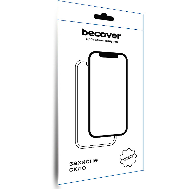 Захисне скло BeCover для Tecno Spark Go 3 (KN3) Black (715166)