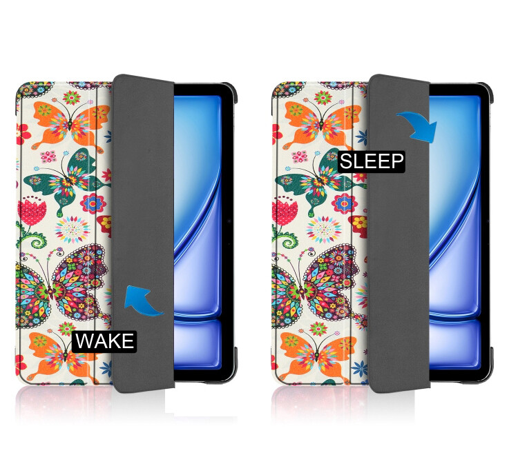 Чохол-книжка BeCover Smart Case для Apple iPad Air 11" M4 2026 Butterfly (715205)
