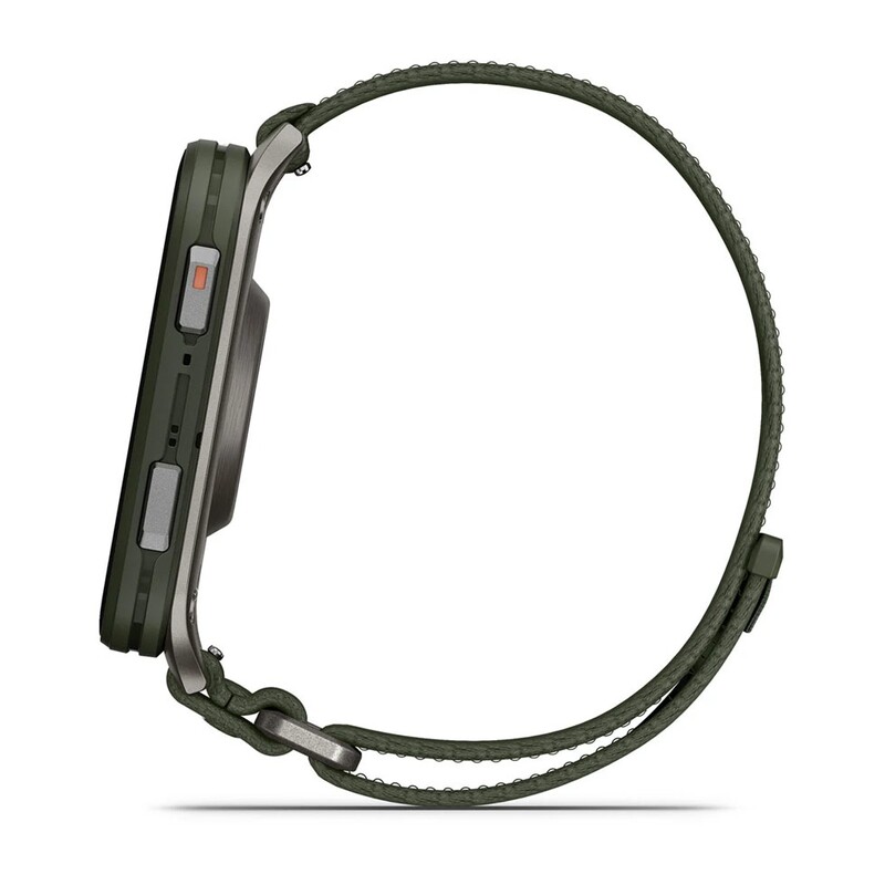 Смарт-годинник Garmin Venu X1 Black/Slate Titanium with Black Nylon (010-02980-13)