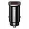 Фото - Автомобільний зарядний пристрій Baseus Square Metal (2USB, 5A) 30W Black (CCALL-DS01) | click.ua