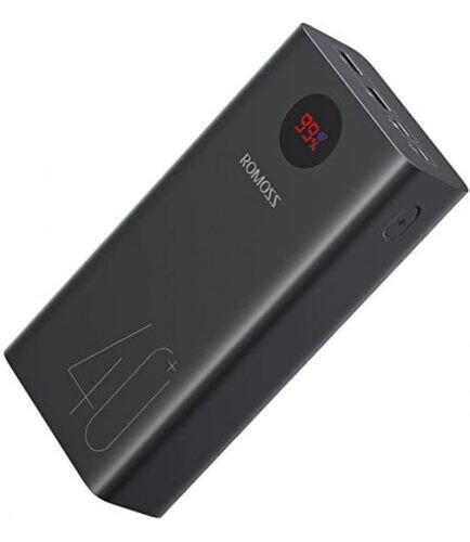 Універсальна мобільна батарея Romoss PEA40 40000mAh 22.5W Black (PEA40-152-2111H)
