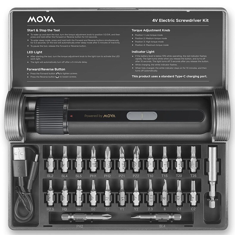 Электроотвертка Mova MSD008