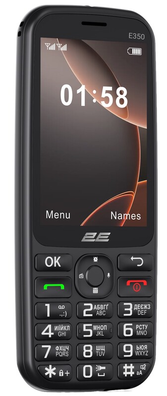 Мобильный телефон 2E E350 Black (694743656879)