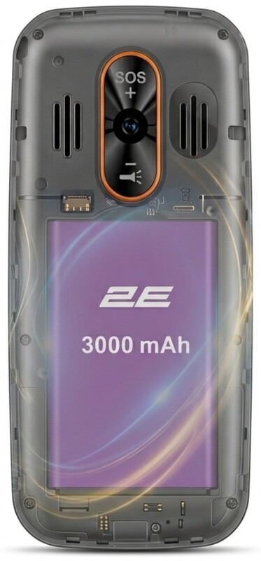 Мобильный телефон 2E E350 Black (694743656879)