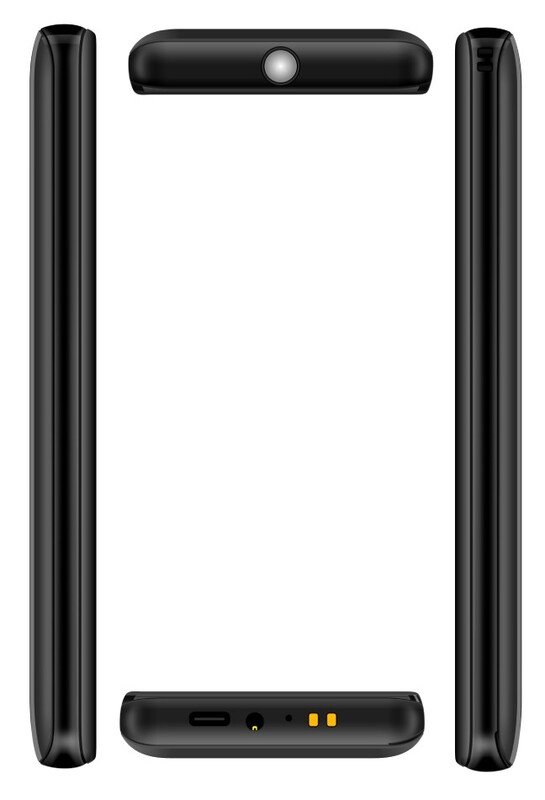 Мобильный телефон 2E E350 Black (694743656879)