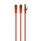 Фото - Патч-корд S/FTP Cablexpert (PP6A-LSZHCU-O-1.5M) cat.6a, литой, 50u "штекер с защелкой, 1.5м, оранжевый | click.ua