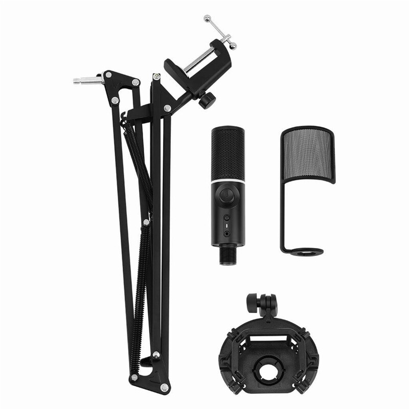 Мікрофон Streamplify MIC ARM-48-RGB-MA Black (SPMC-MZ1C227.11)